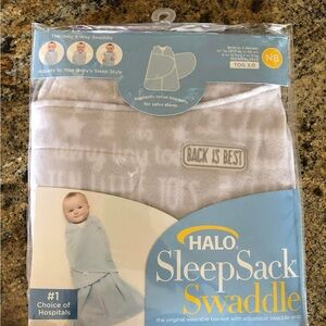 Halo SleepSack Swaddle - Light Gray